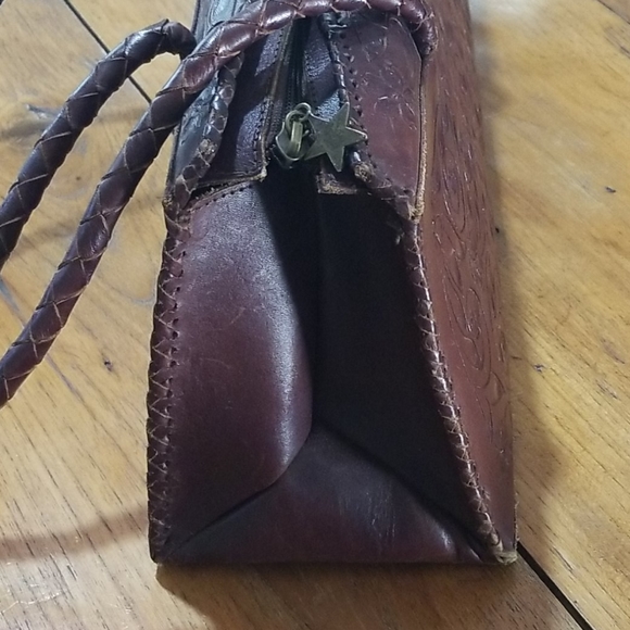 🌵Leather Hand-Tooled Purse From Mexico - Picture 4 of 9
